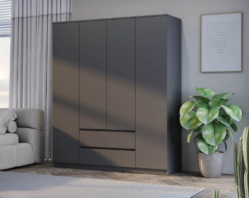 Симпл ШК-13 шкаф 4-х створчатый